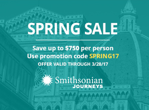 Smithsonian Journeys Spring Sale
