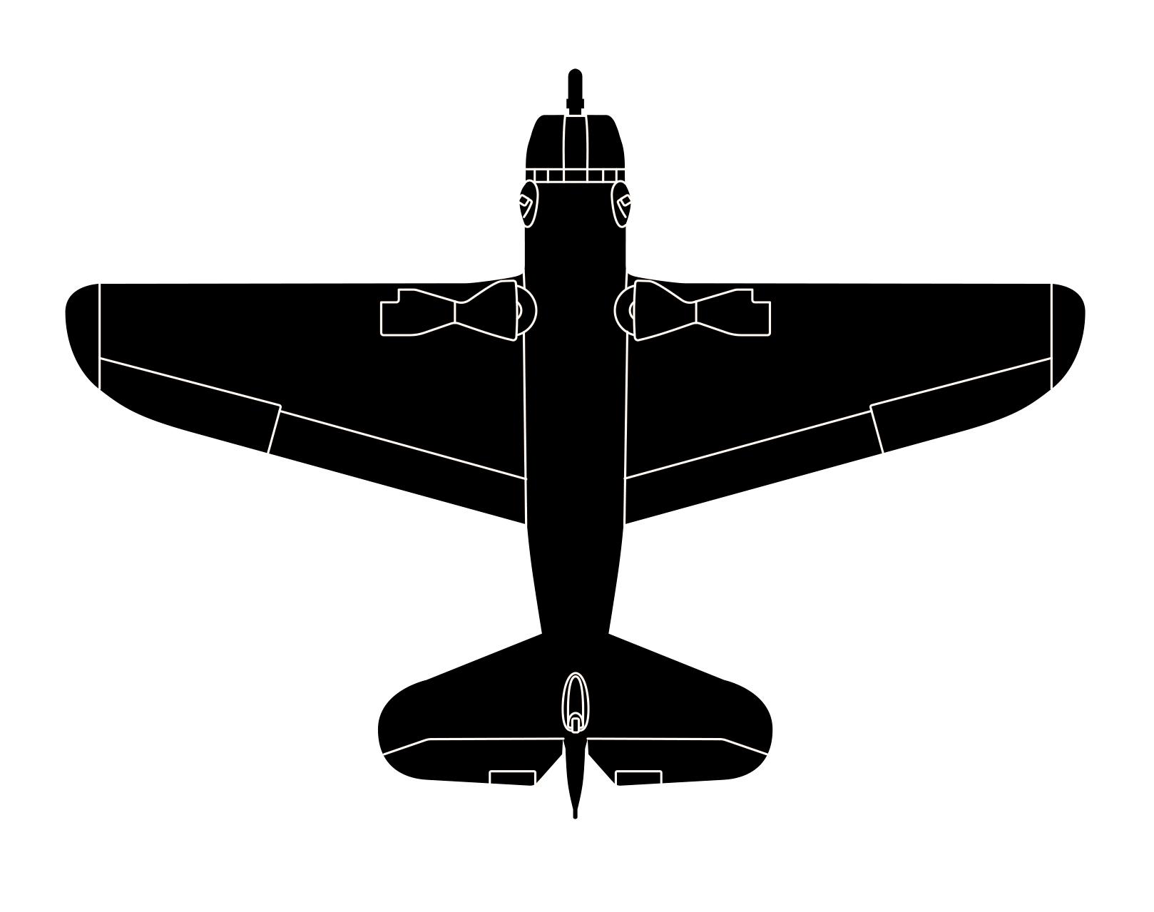 11d CurtissSB2CHelldiver_4View_LIVE.jpg