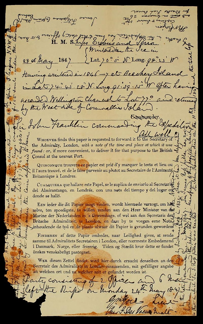 800px-Franklinexpeditionnote.jpg