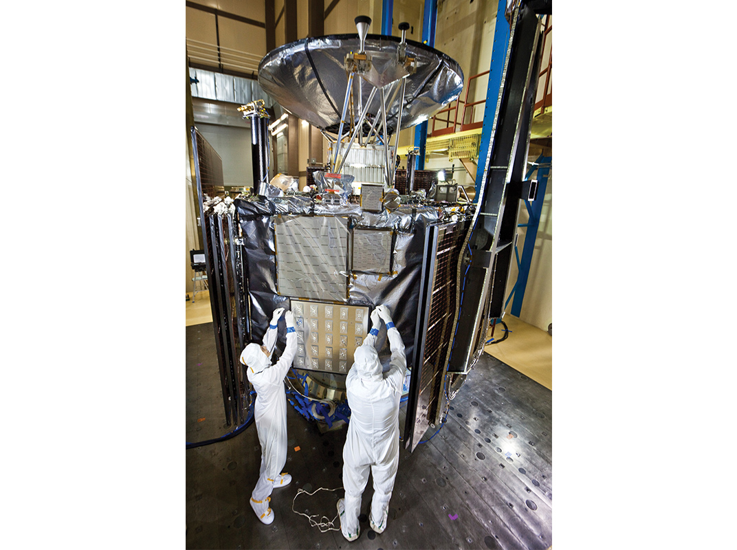 Lockheed Martin technicians