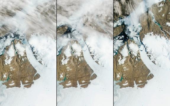 Greenland’s Petermann Glacier