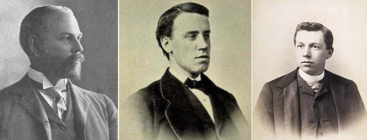 Ernest Fenollosa, his cousin Joseph Silsbee and the young Frank Lloyd Wright