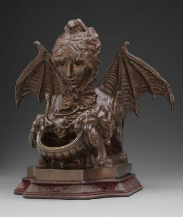 Sarah Bernhardt’s “Self-Portrait as a Sphinx”