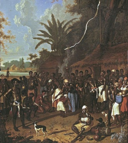 A slave dance