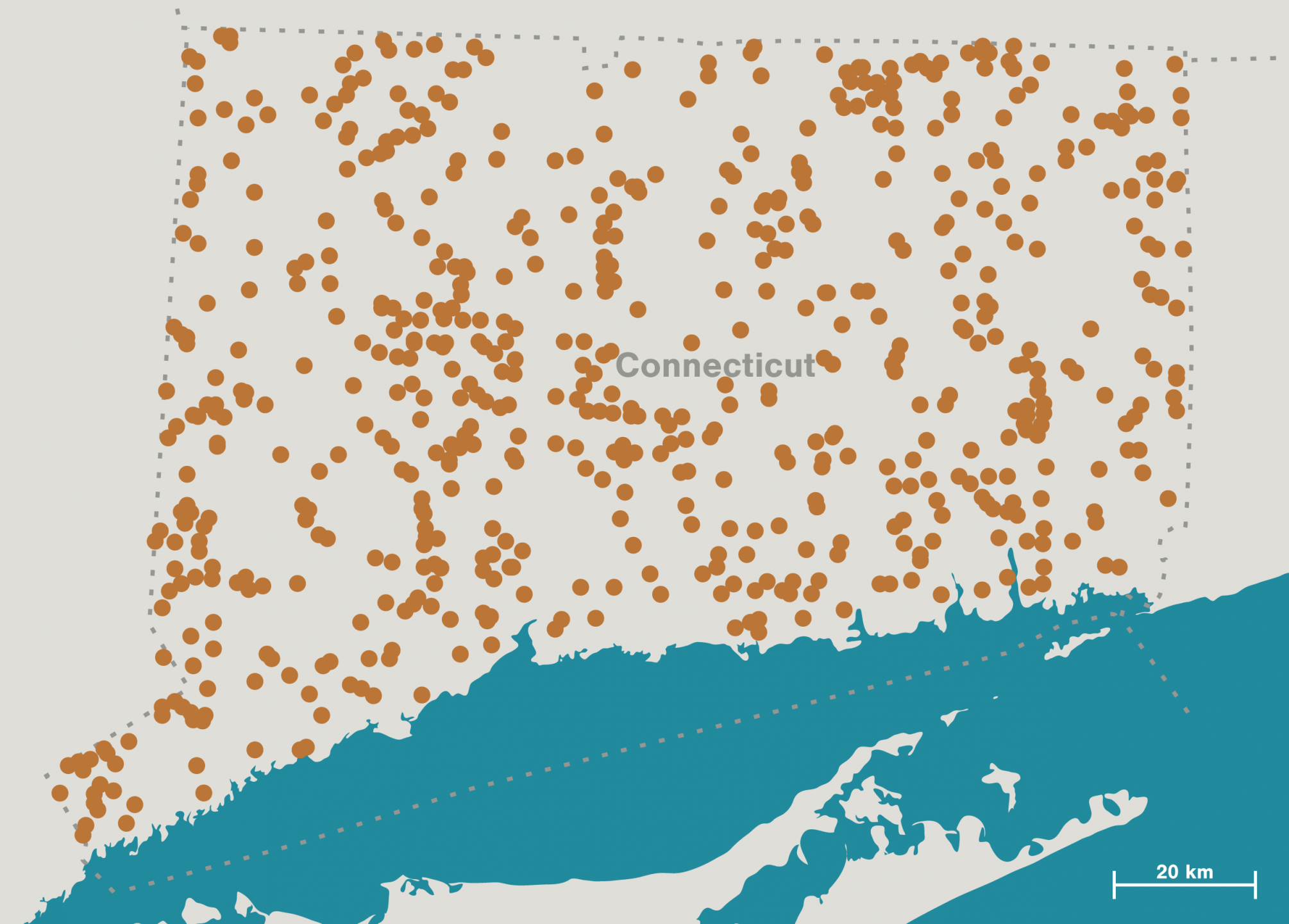 Connecticut has over 4,000 dams