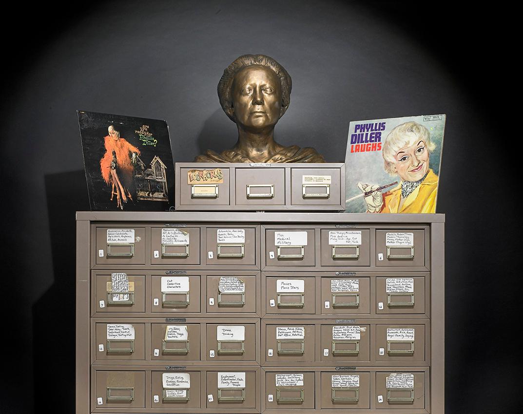 Phyllis Diller's gag file