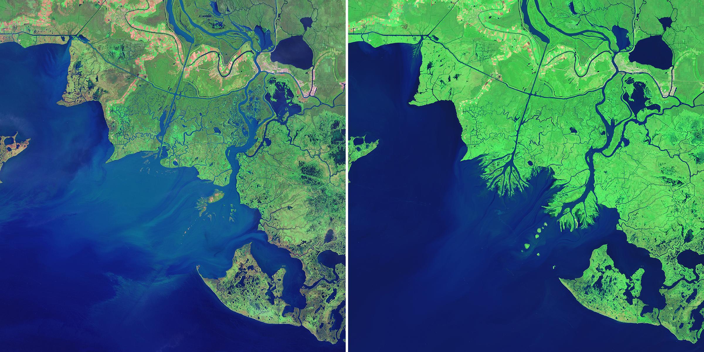 Growing Deltas