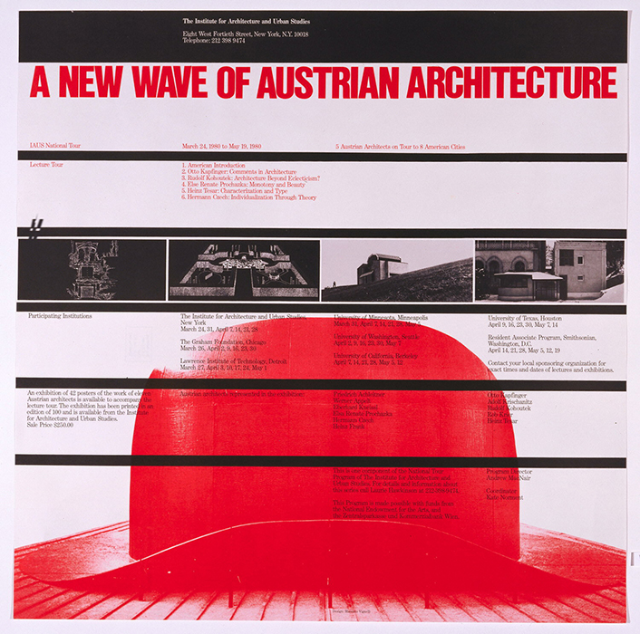 Austrian Architecture poster