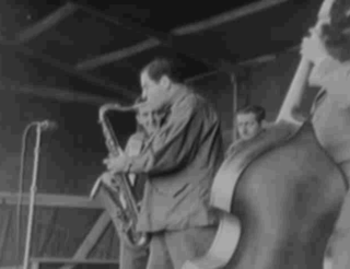 Jazz at USO Camp Show in Korea (1953) - Imgur.gif