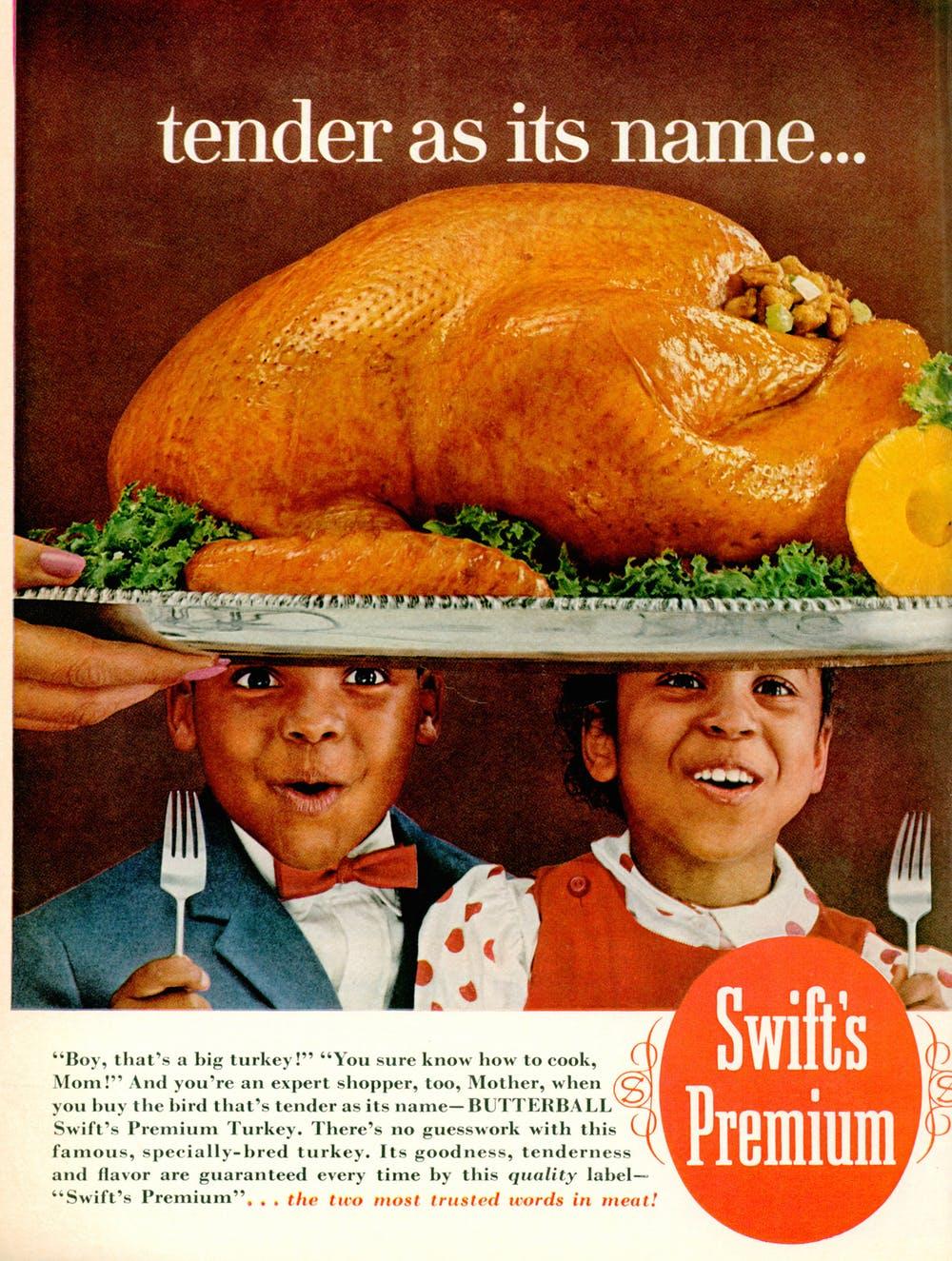 A Swift’s Premium Turkey ad from 1964