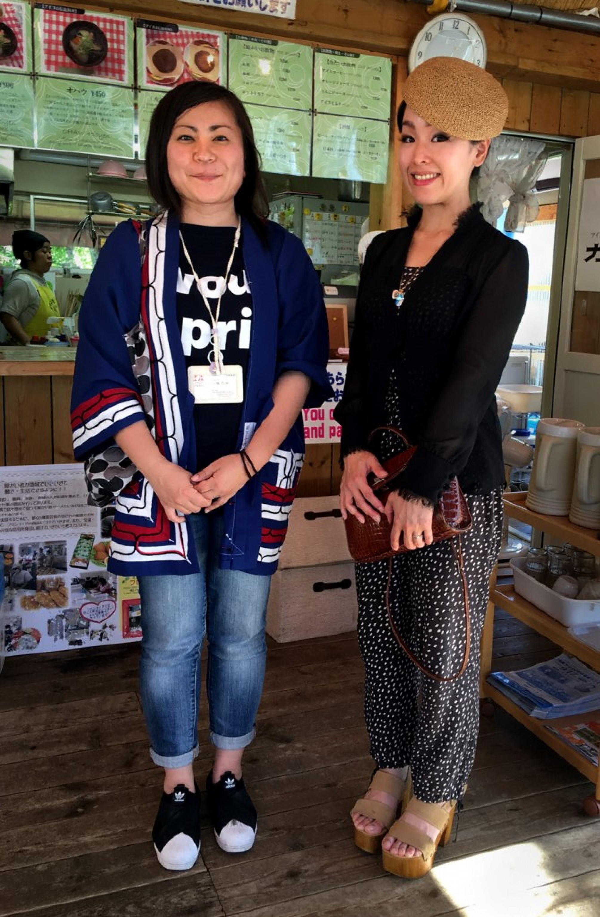 Tomoe Yahata and Mai Ishihara