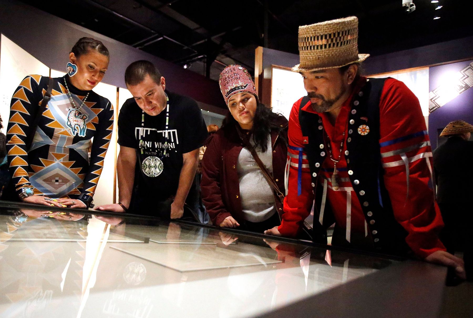 Nisqually tribal members