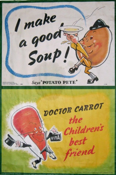 “Dr. Carrot” and “Potato Pete”