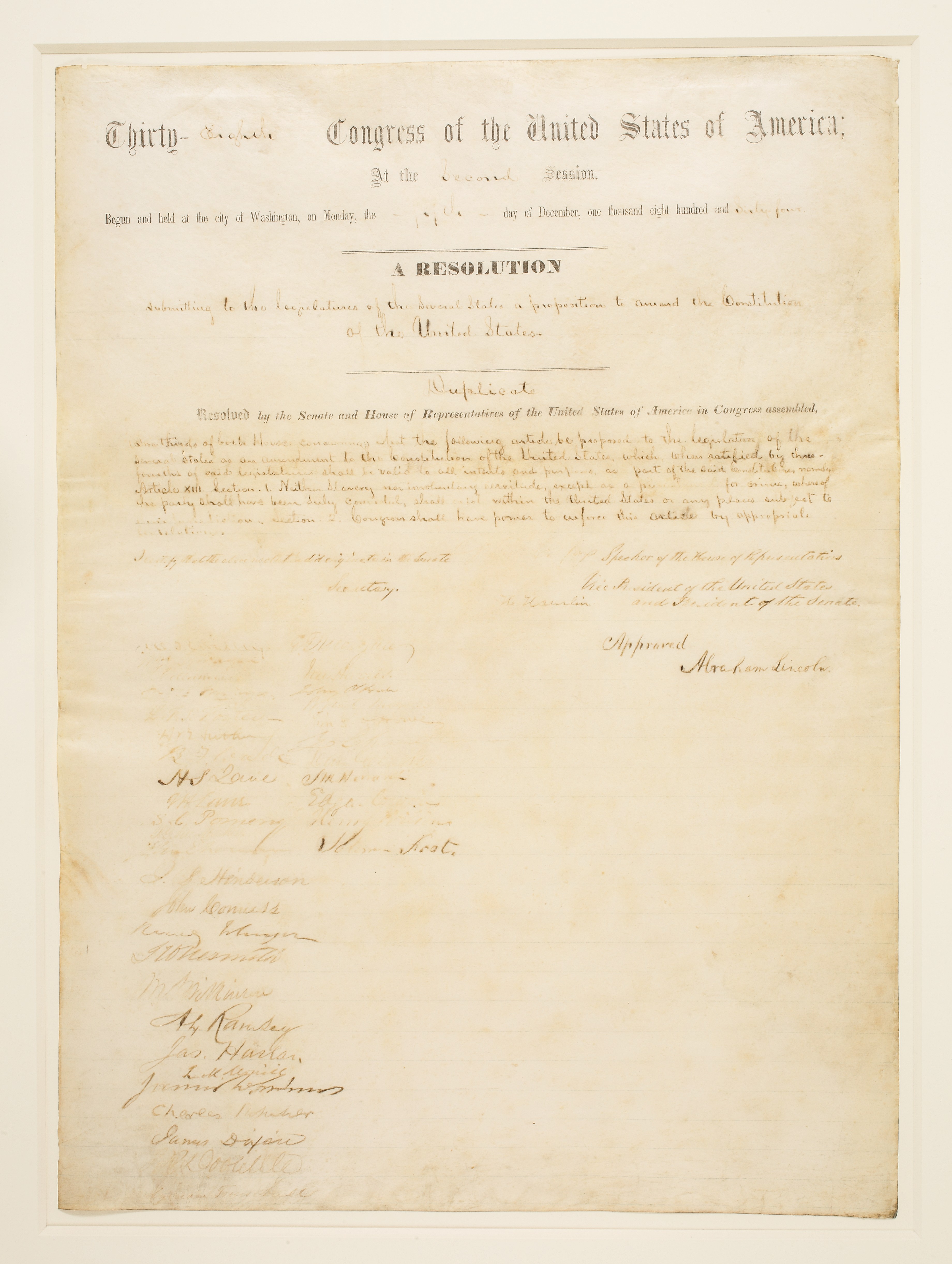 13 amendment