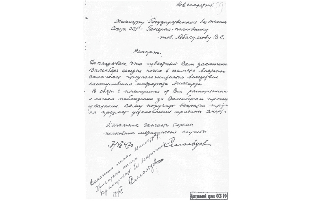 Smoltsov Report