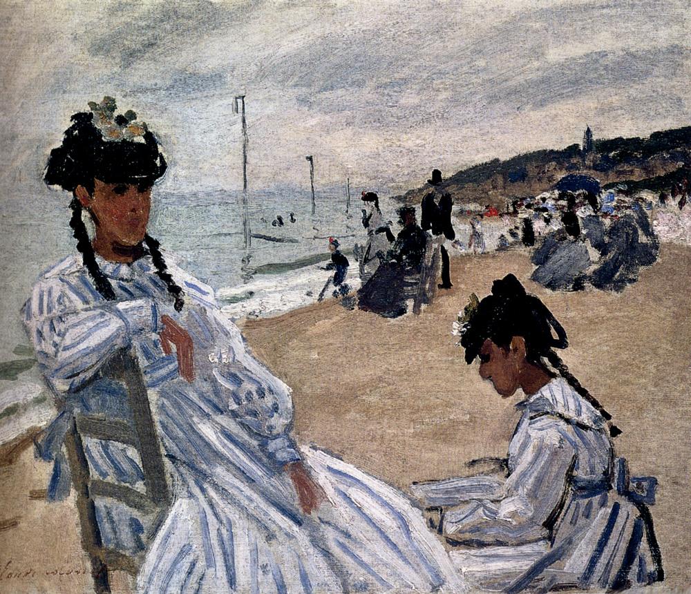 Claude Monet Beach Trouville