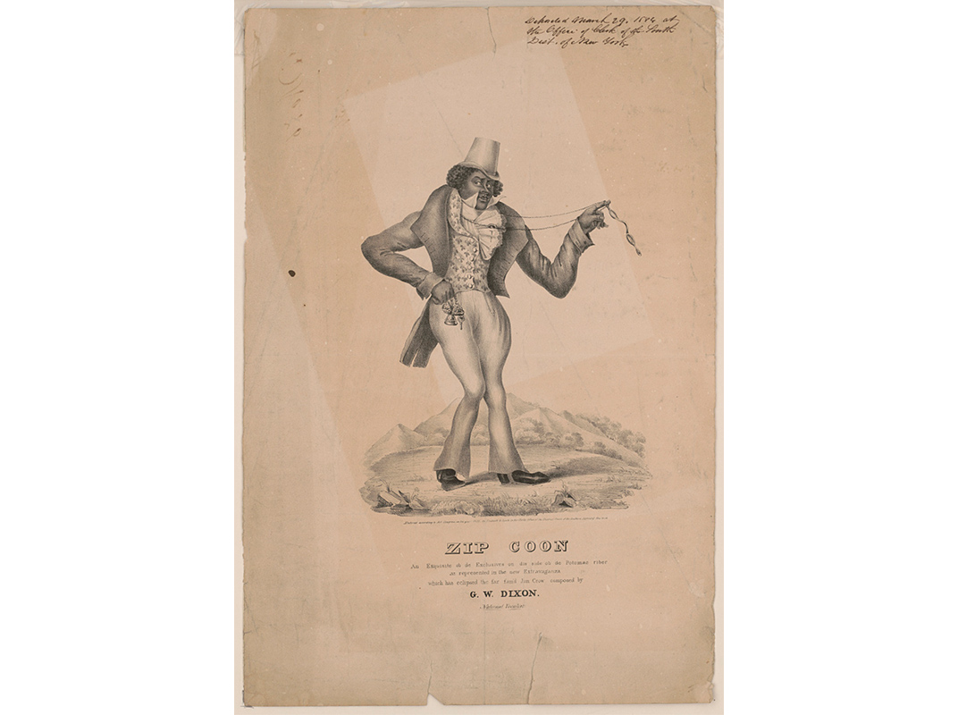 The cover of Zip Coon