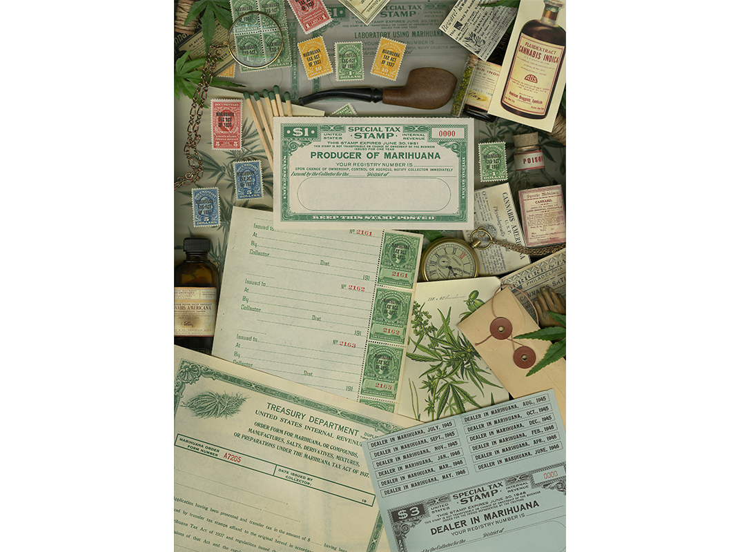 Marijuana Revenue Stamps