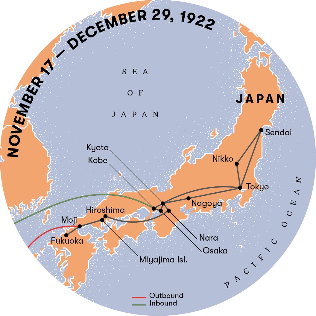 Einstein was both charmed and bemused by His Adventures in Japan.