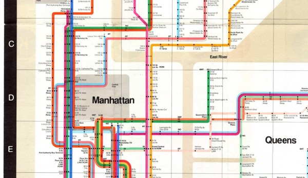 Vignelli subway map