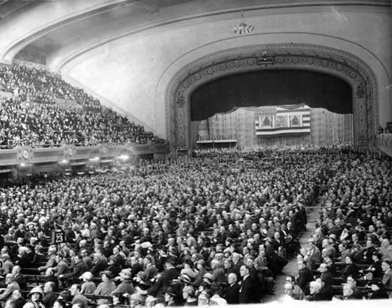 Republican Convention in session