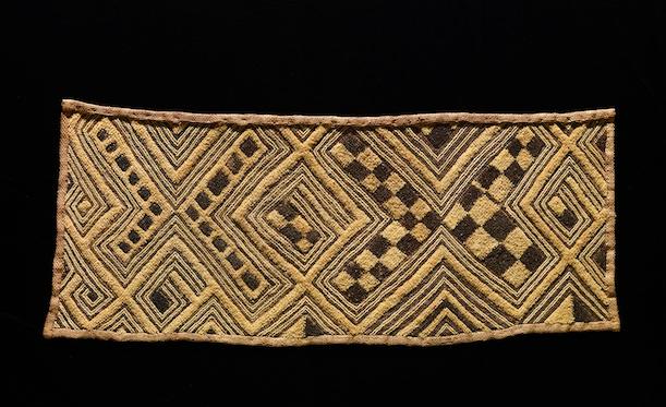 Early- to mid-20th-century died cloth