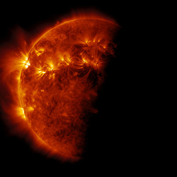 Eclipse of Sun by Earth
