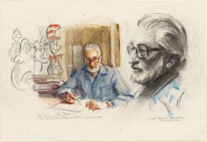 Dr. Seuss by Everett Raymond Kinstler