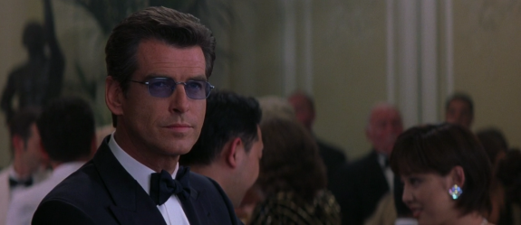 X-Ray glasses on Pierce Brosnan in The World Is Not Enough.