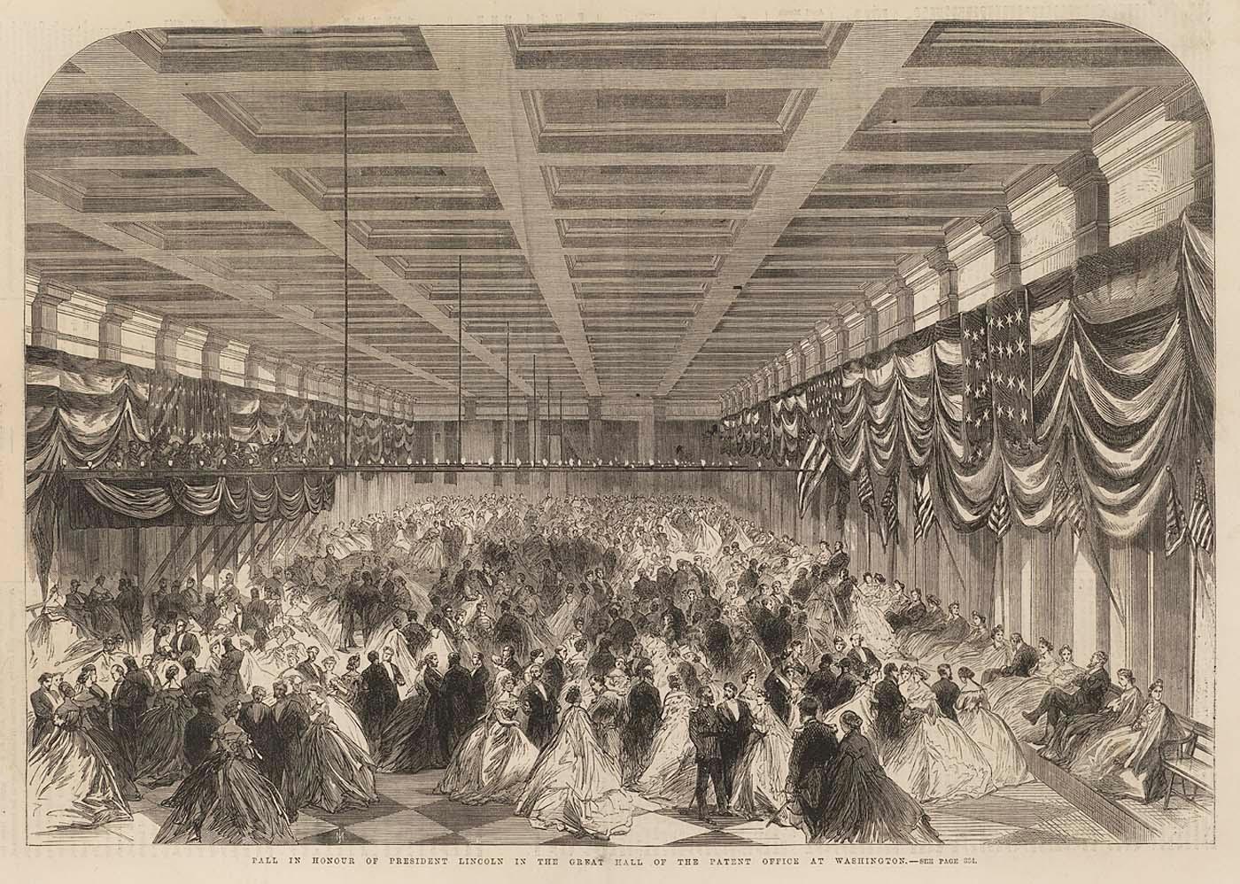 Lincoln and Johnson, U.S. Patent Office