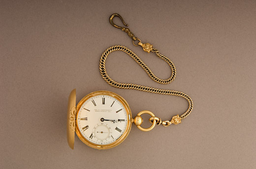 Lincolns English gold watch