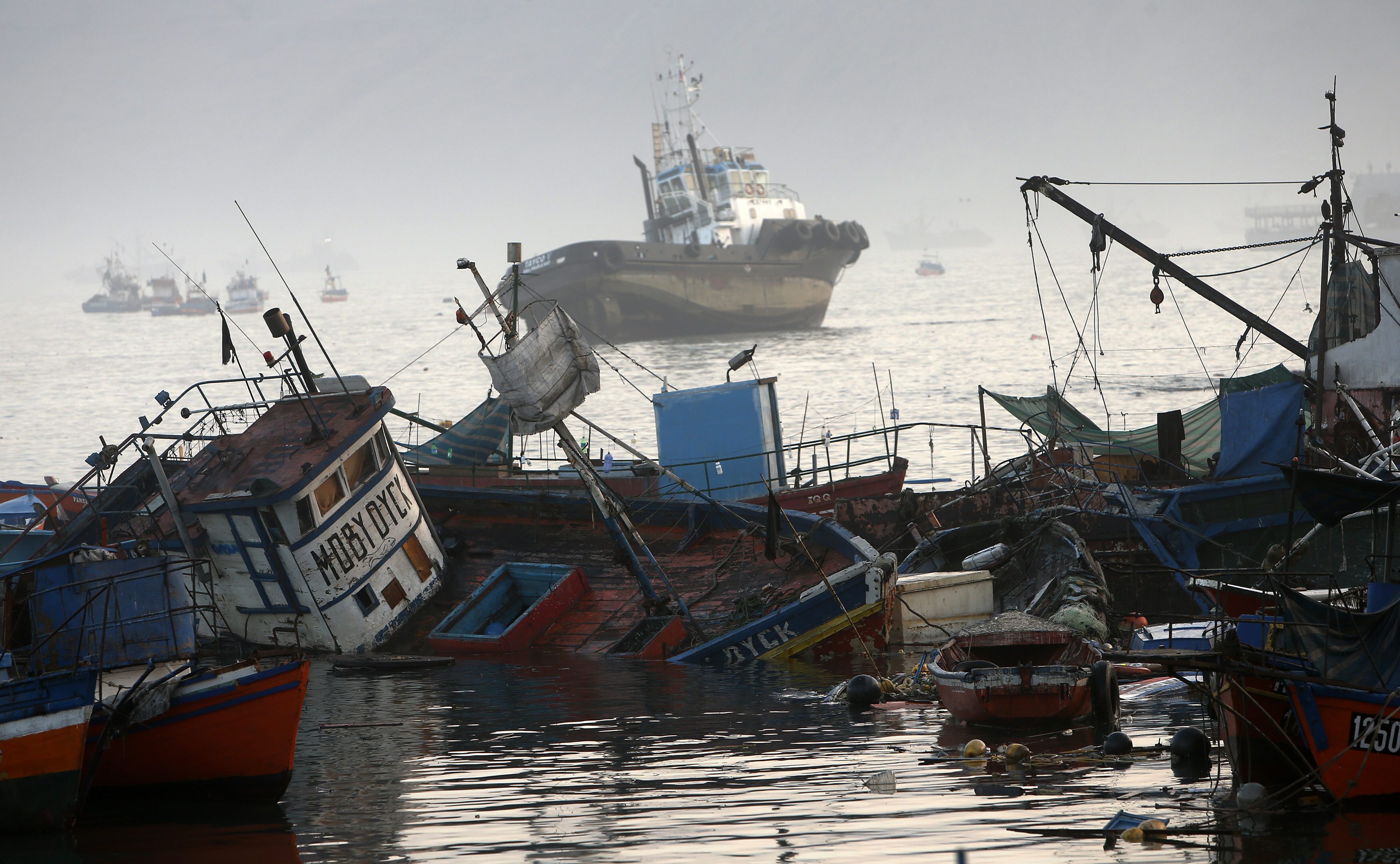 Tsunami boats