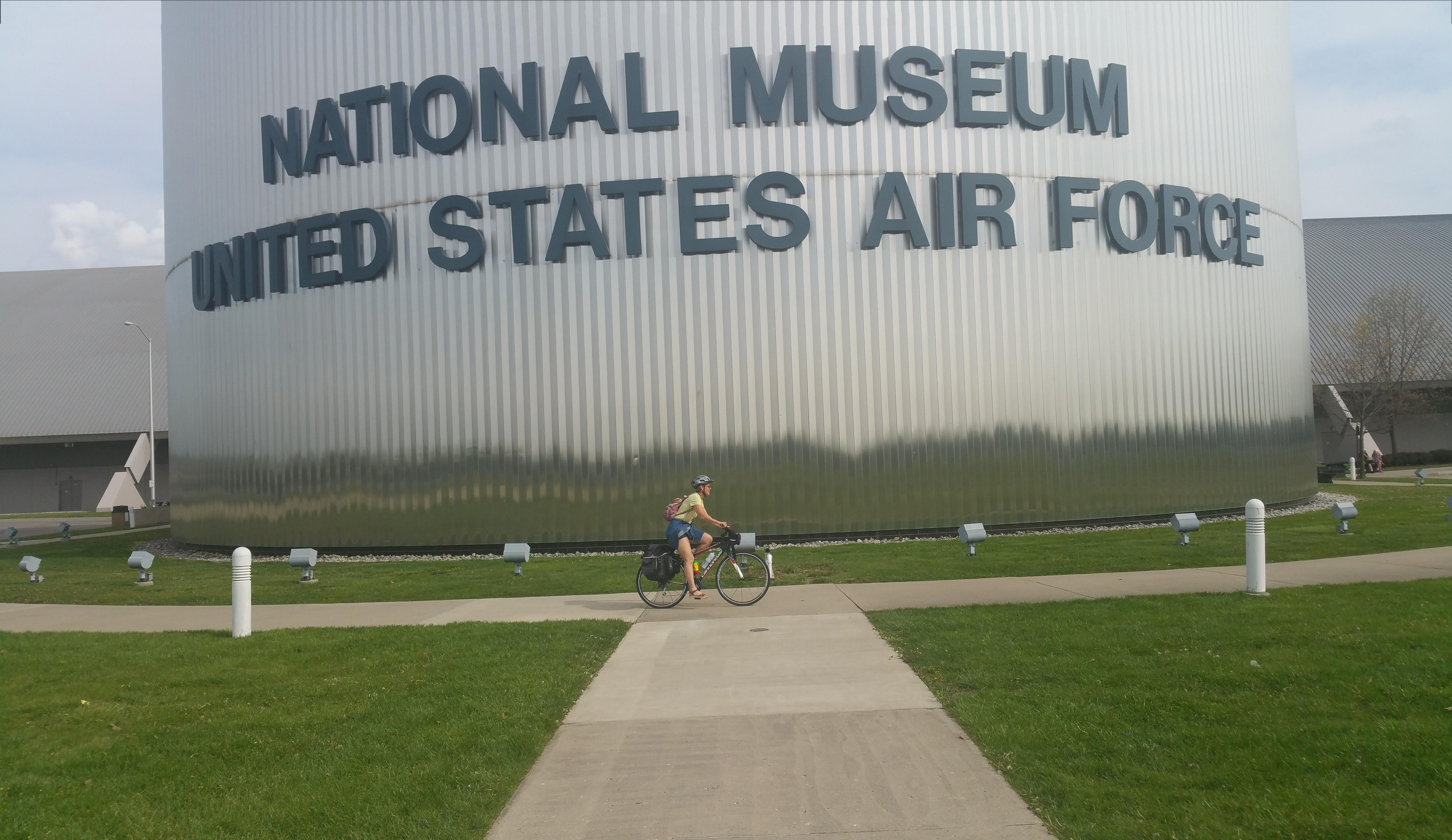 The USAF museum and its vast collection is an easy ride from the Wright brothers’ bike shop.