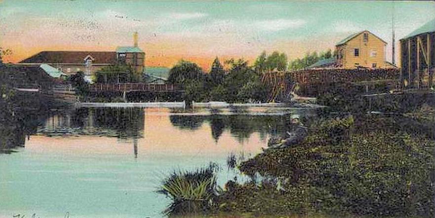The Traiguén River in 1915