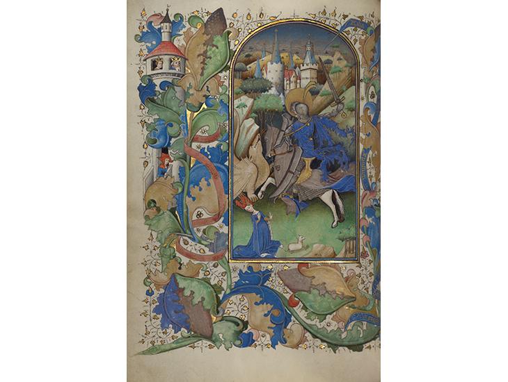 St. George and the dragon