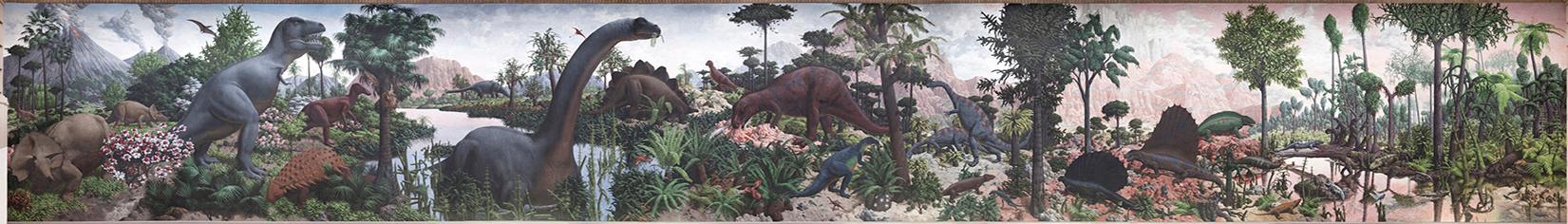 The Age of Reptiles Mural