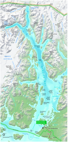 Glacier Bay National Park, southeastern Alaska.