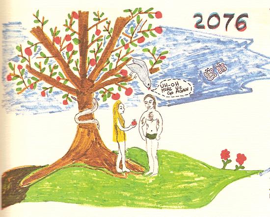 Tina Kambitsis imagines a new Garden of Eden after nuclear apocalypse.