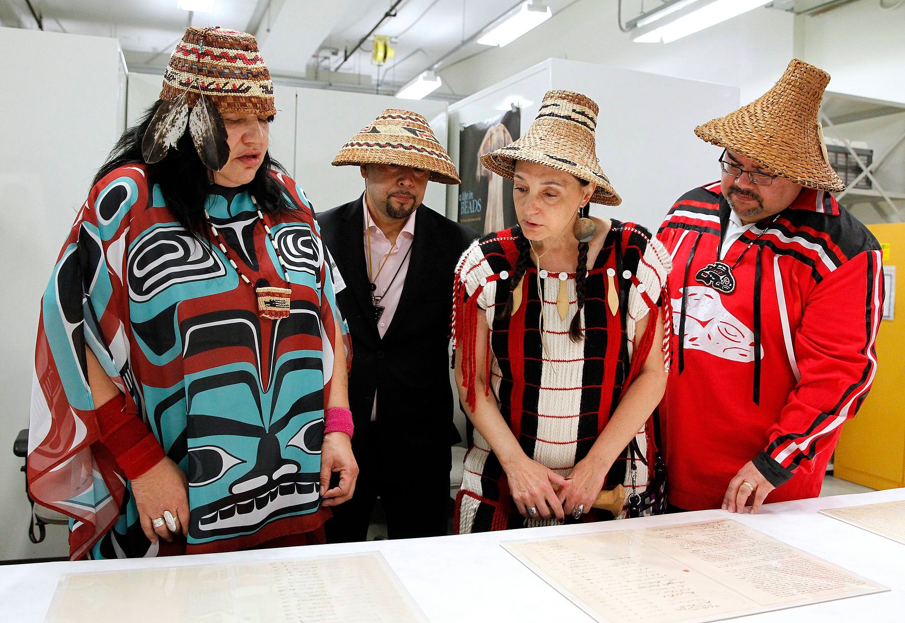 Nisqually tribal members