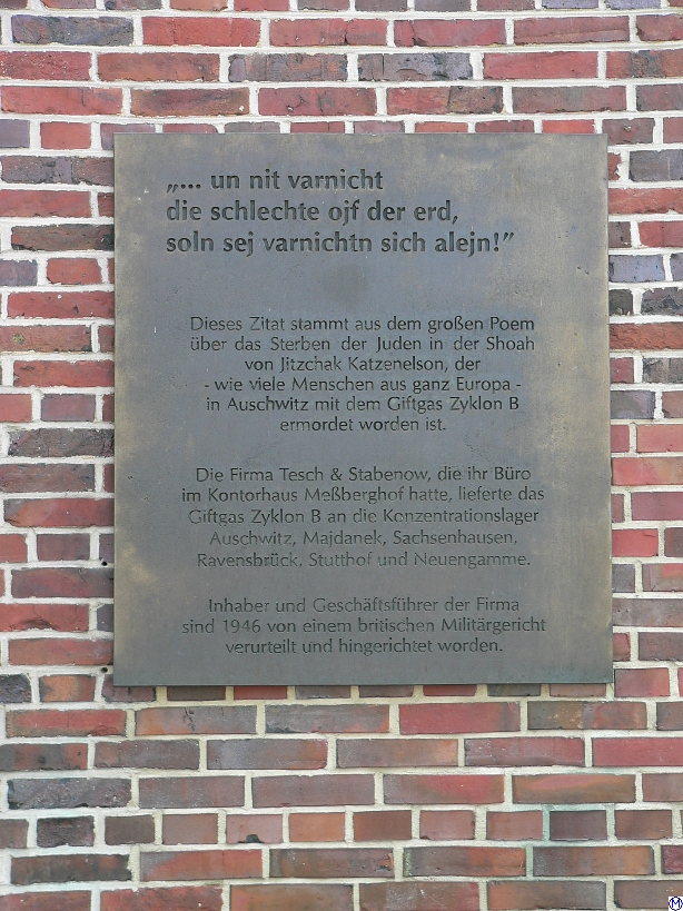 Memorial plate at the Messberghof